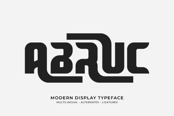 Abruc Font Review: Bold Display Typography for Brands