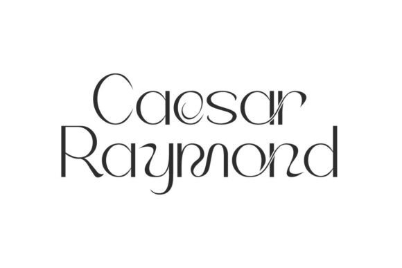 Caesar Raymond Font: Elevating Campaign Visuals with Style