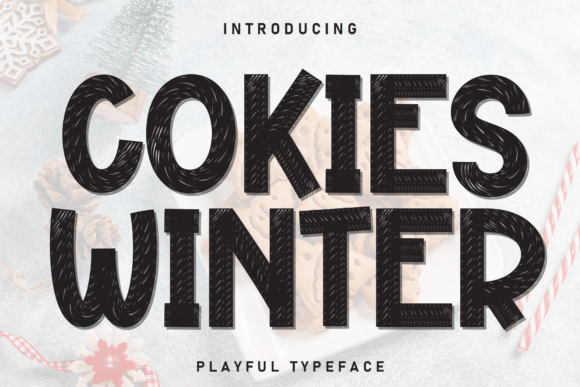 Cokies Winter: The Expressive Display Font for Modern Brands