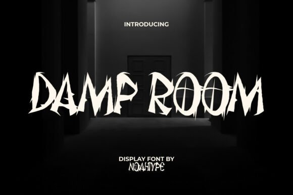 Creating Menacing Labels with Damp Room Display Fonts