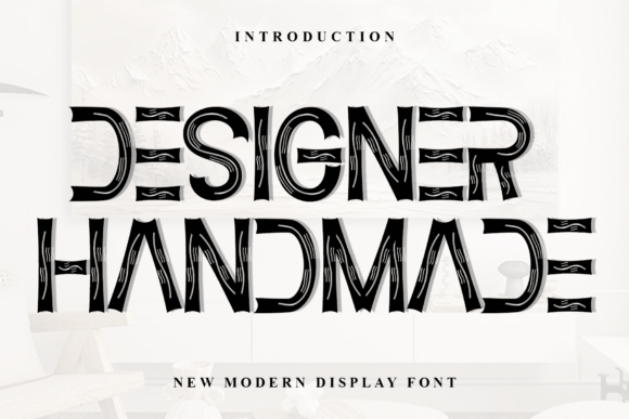 Designer Handmade: A Festive Display Typeface for Holiday Web Design
