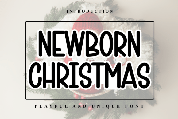 Designing Joyful Headers with Newborn Christmas Typeface