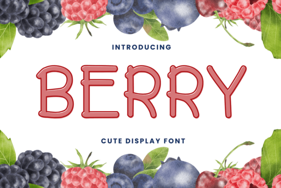 Designing Sweet Brand Identities with the Berry Typeface