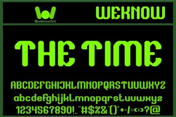 Designing the Future with The Time Display Typeface