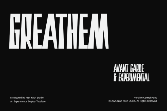 Greathem: The Bold Display Font for Scroll-Stopping Campaigns