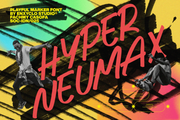 Hyper Neumax: A Bold Display Font for Modern Editorial Design