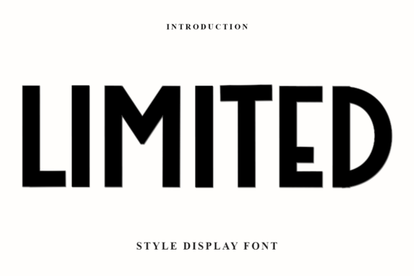 Limited Font Review: A Soft Display Typeface for Modern Brands