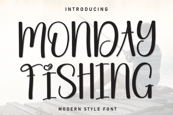 Monday Fishing Font: A Sweet Typeface for Branding