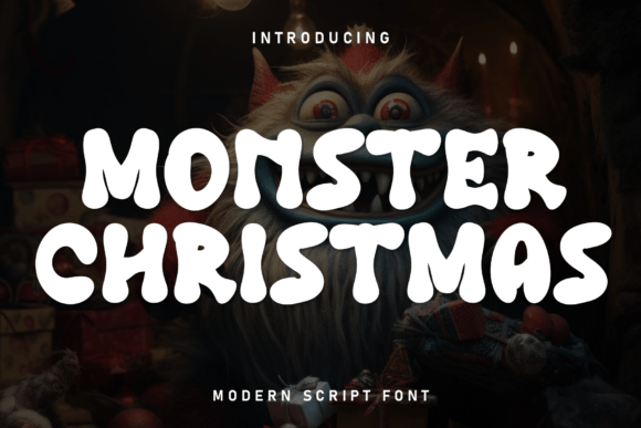 Monster Christmas: The Ultimate Display Font for Festive Campaigns