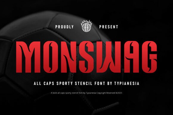 Monswag: A Bold Display Font for High-Impact Logos