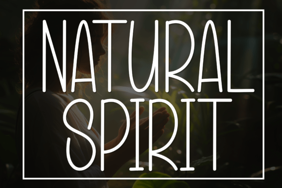 Natural Spirit: A Handwritten Display Font for Editorial Grace