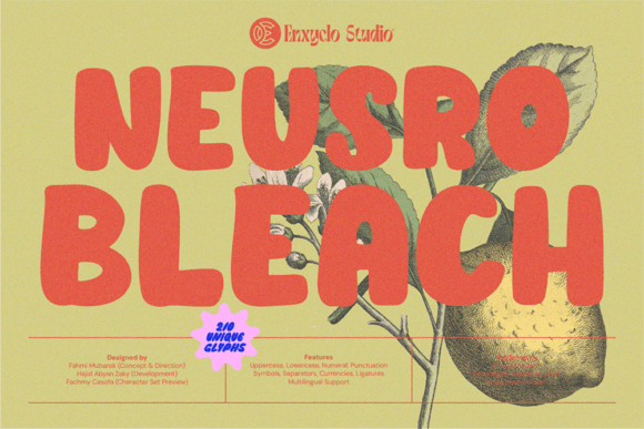 Neusro Bleach: A Bold Display Font for Editorial Impact