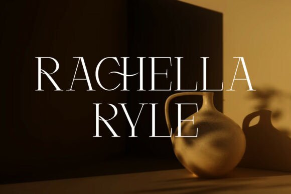 Rachella Kyle Typeface for Elegant Branding Projects