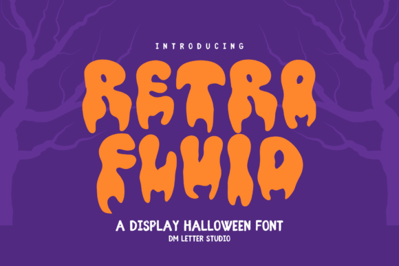 Retro Fluid: A Vintage Display Font for Makers