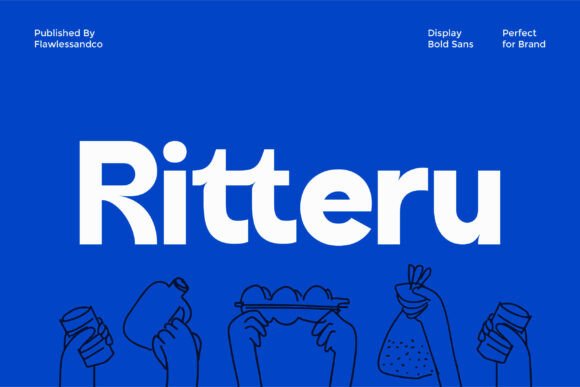 Ritteru: The Bold Display Font for Modern Web Design