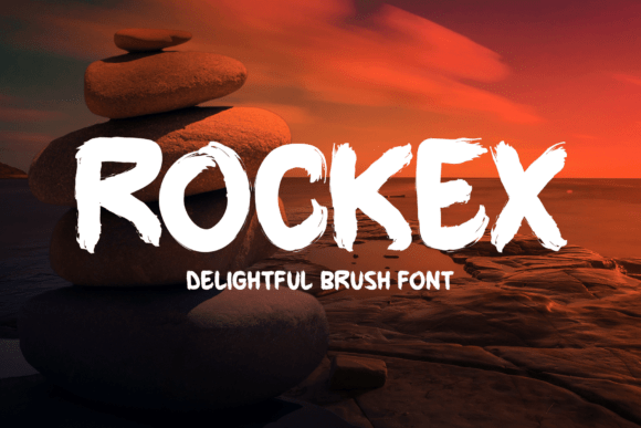 Rockex: The Expressive Brush Font for Bold Campaigns