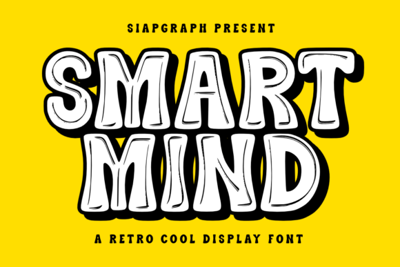 Smart Mind: The Retro Display Font for Bold Branding