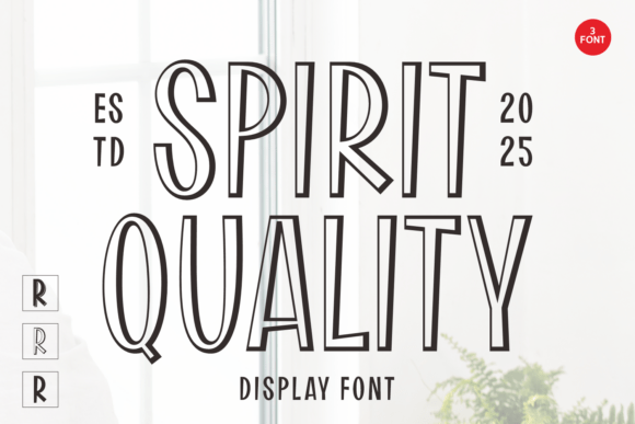 Spirit Quality: The Display Font That Elevates Small Business Brands
