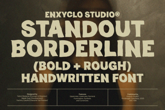 Standout Borderline: A Bold Display Font for Web Headers