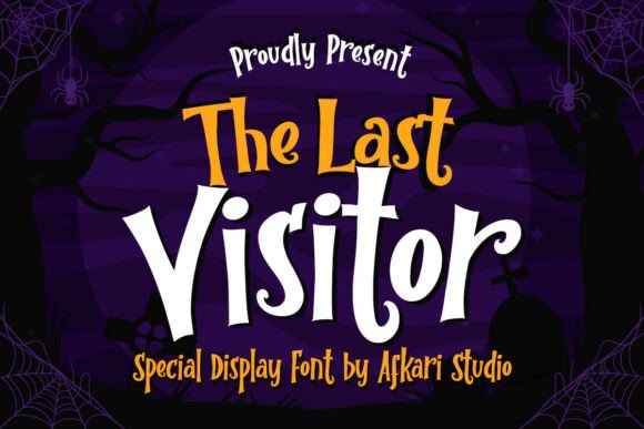 The Last Visitor Font for Bold Brand Identity