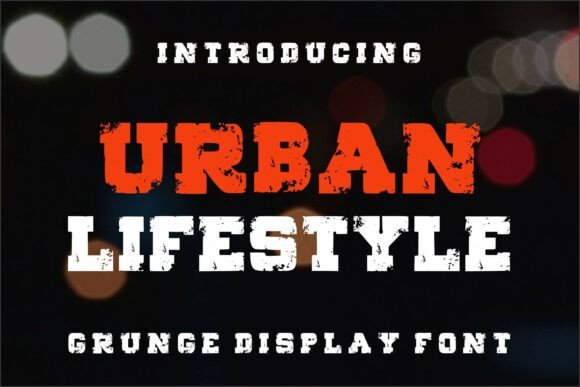 Urban Lifestyle Font for Bold Handmade Branding