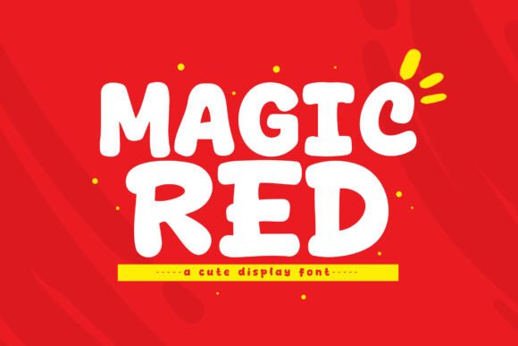 Why Magic Red is the Perfect Display Font for Playful Editorial Design