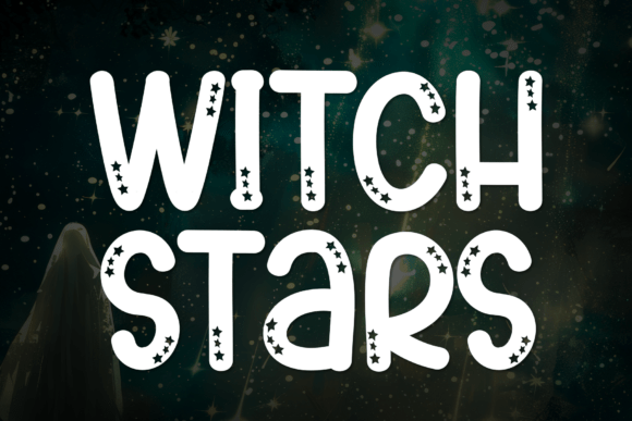 Witch Stars: A Playful Display Font for Handmade Brands